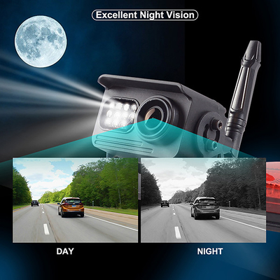 للرؤية الليلية 33ft مرآة داش كام كاميرا احتياطية شاحن سيارة استقبال