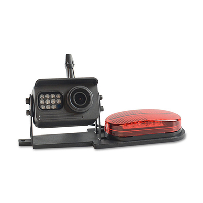 كاميرا سوداء للرؤية الليلية عالية الدقة للمركبة مع 6 ضوء LED أحمر
